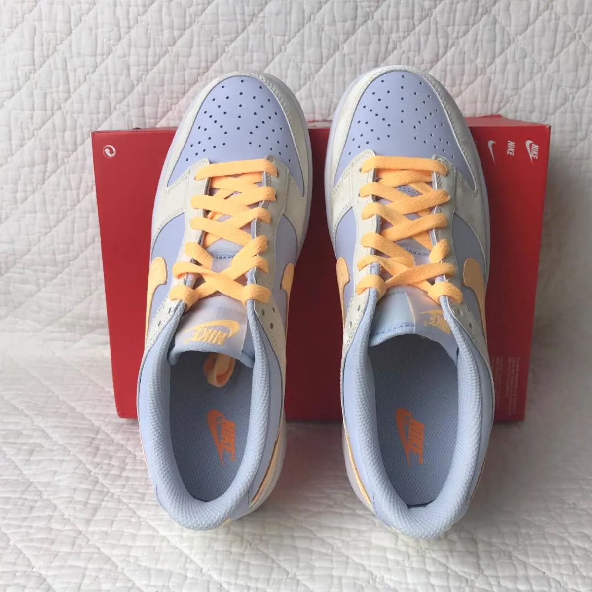Nike shoes - Nike Dunk Low GS - Dunk Low - FB9109-100 - Pale Ivory/Melon Tint 4