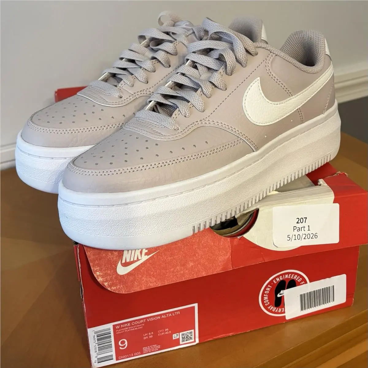 Nike shoes - Nike Court Vision - Court Vision - DM0113-005 - Violet (UPC: 196975570188) 5