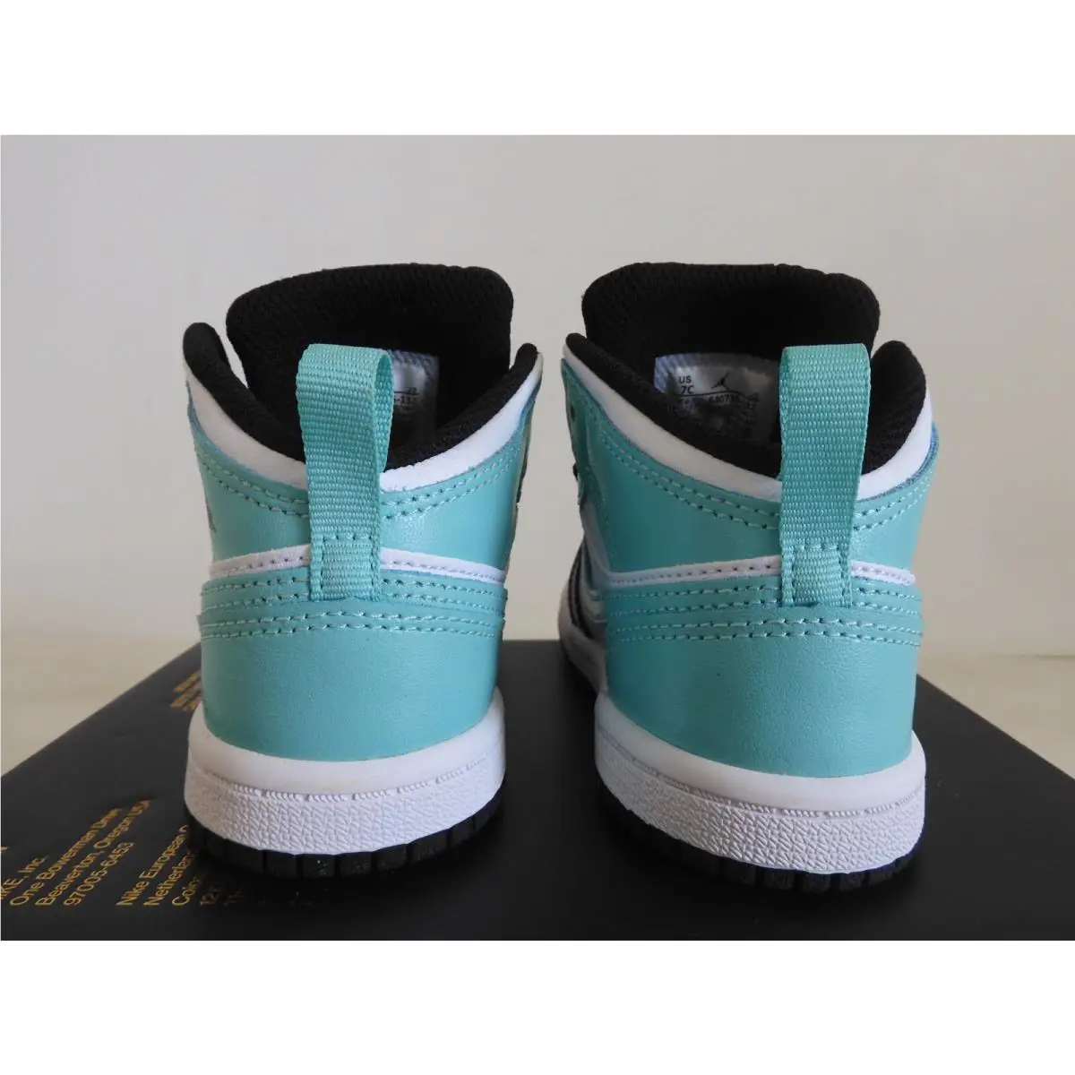 Nike shoes - Air Jordan 1 Mid - Air Mid - White (UPC: 194957261604) 2