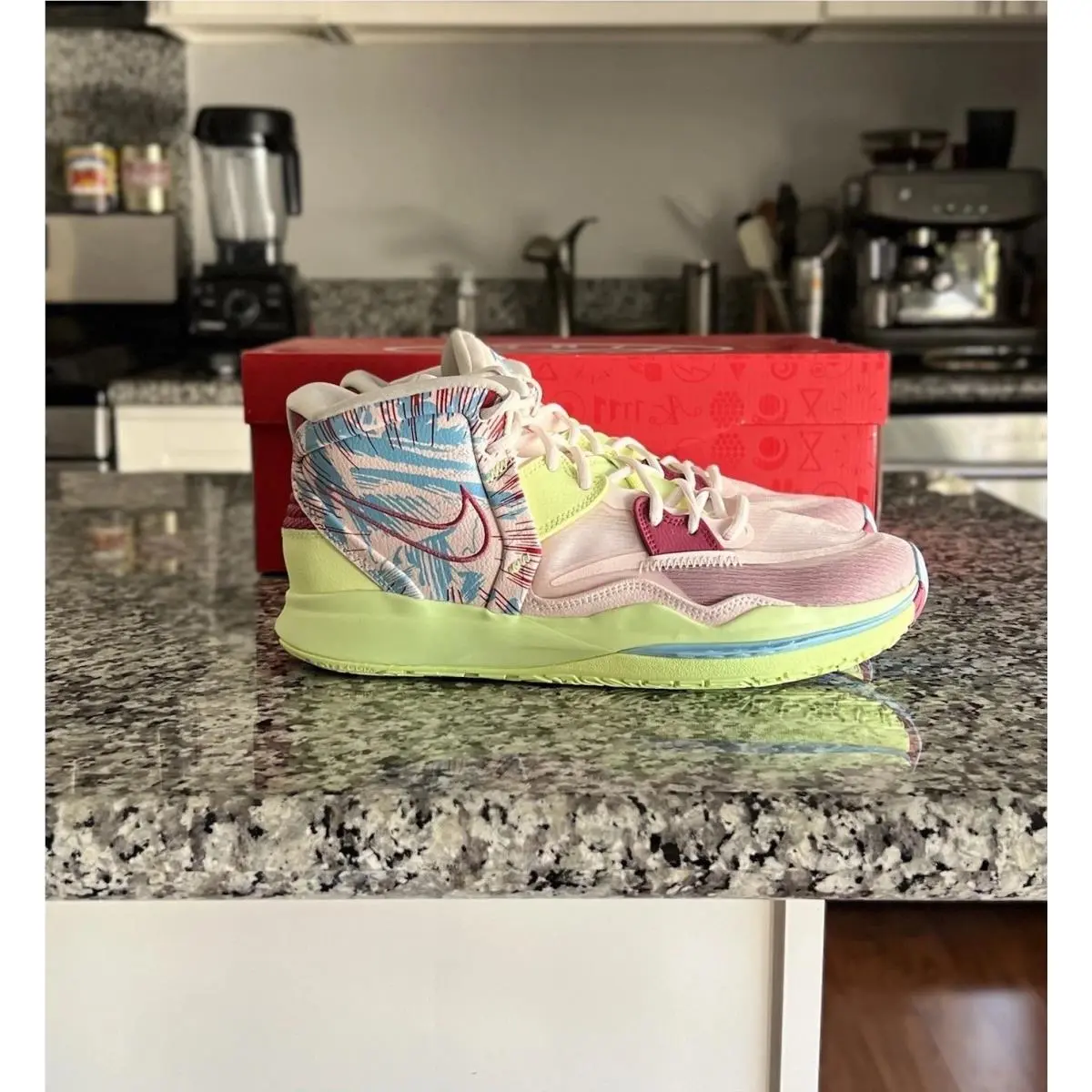 Nike shoes - Nike Kyrie Infinity - Kyrie Infinity - CZ0204 600 - Pink, Blue And Green 0