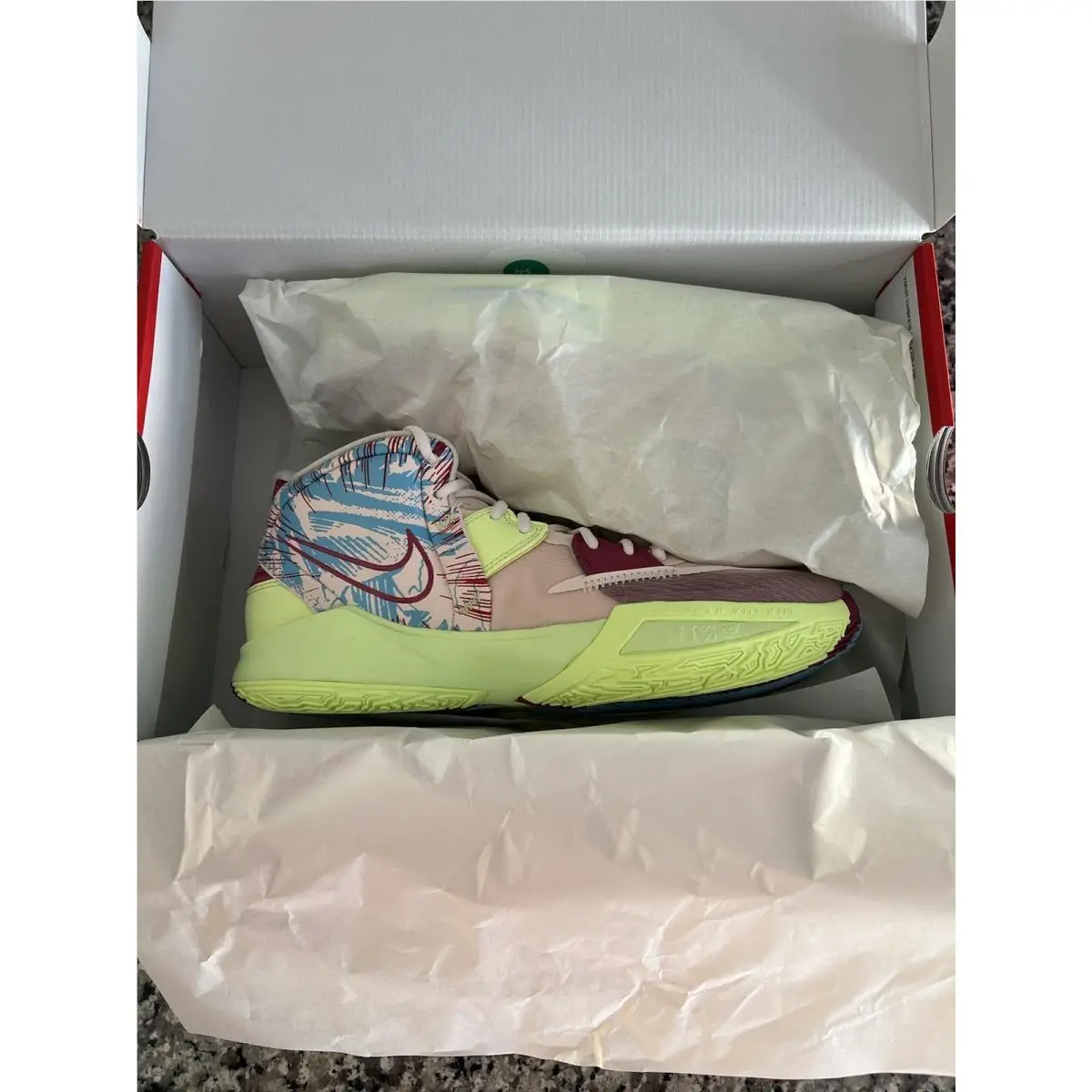 Nike shoes - Nike Kyrie Infinity - Kyrie Infinity - CZ0204 600 - Pink, Blue And Green 16