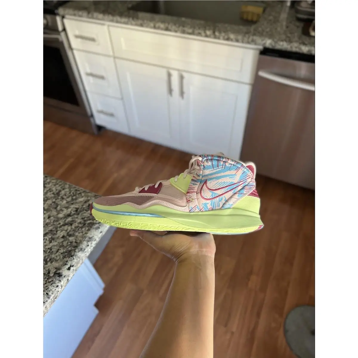 Nike shoes - Nike Kyrie Infinity - Kyrie Infinity - CZ0204 600 - Pink, Blue And Green 17
