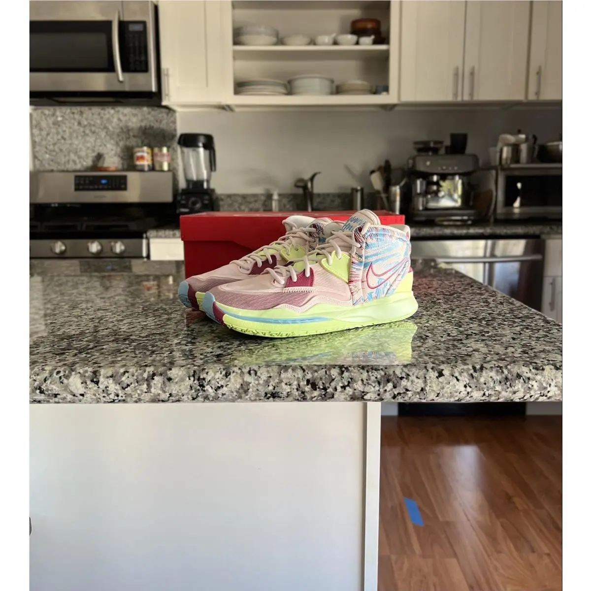 Nike shoes - Nike Kyrie Infinity - Kyrie Infinity - CZ0204 600 - Pink, Blue And Green 2