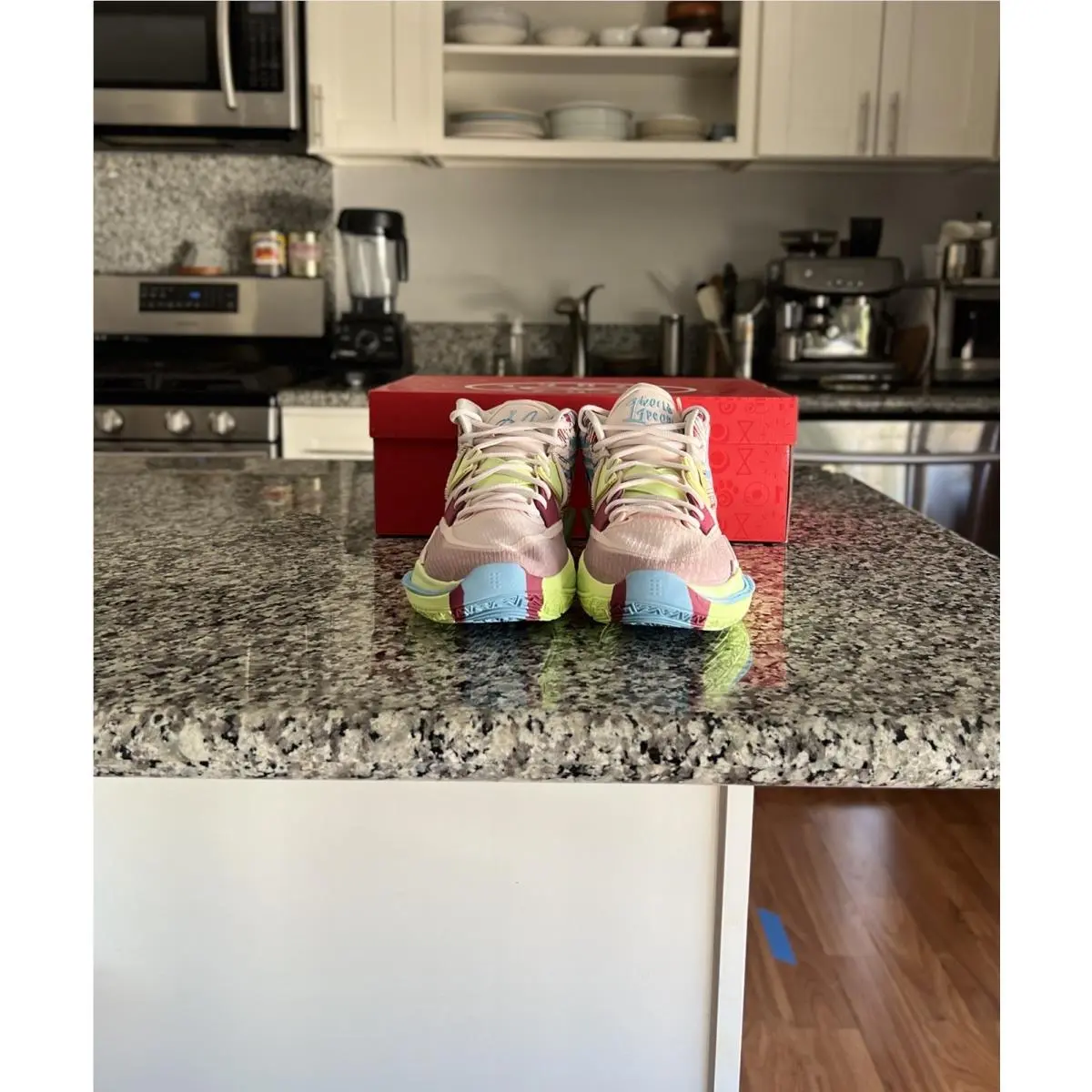 Nike shoes - Nike Kyrie Infinity - Kyrie Infinity - CZ0204 600 - Pink, Blue And Green 3