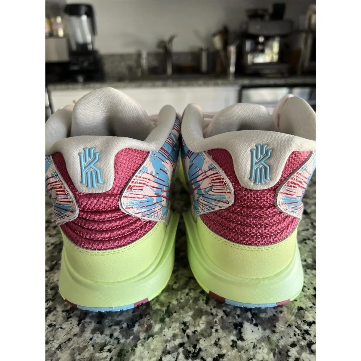 Nike shoes - Nike Kyrie Infinity - Kyrie Infinity - CZ0204 600 - Pink, Blue And Green 5