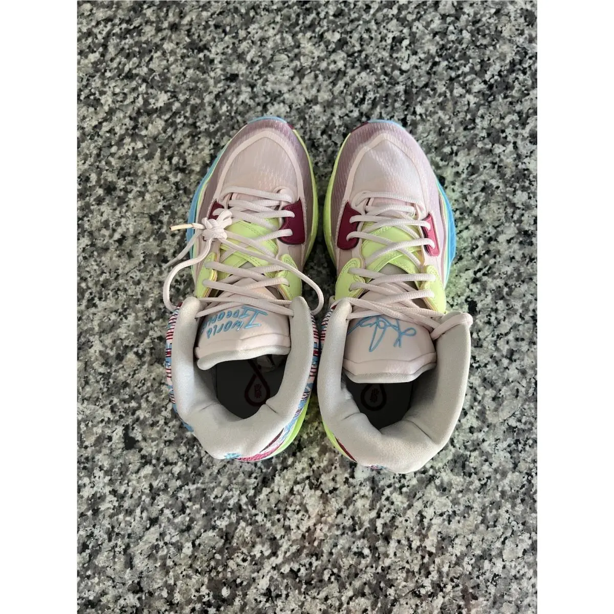 Nike shoes - Nike Kyrie Infinity - Kyrie Infinity - CZ0204 600 - Pink, Blue And Green 6