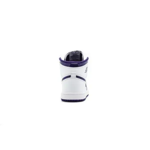 Nike shoes - Air Jordan 1 High OG - White/Court Purple (UPC: 194956605591) 3