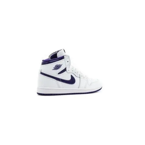 Nike shoes - Air Jordan 1 High OG - White/Court Purple (UPC: 194956605591) 7