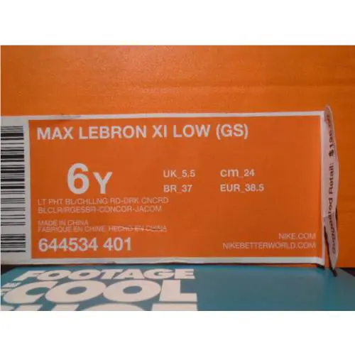 Nike shoes - Nike Max Lebron 11 Low - Blue 6