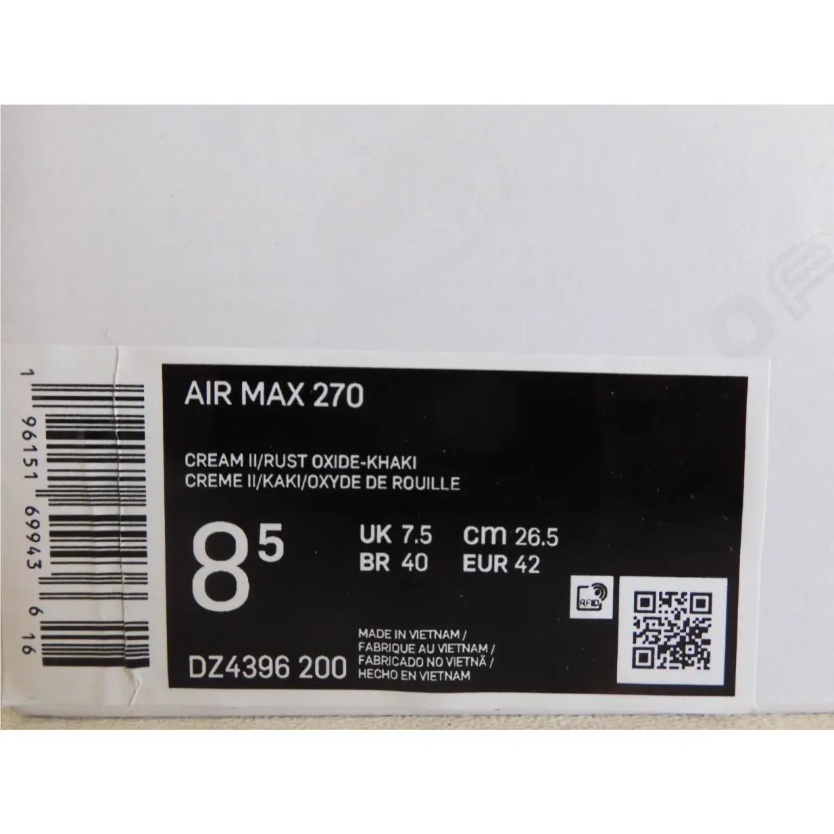 Nike shoes - Nike Air Max 270 - Air Max - DZ4396-200 - Brown 3