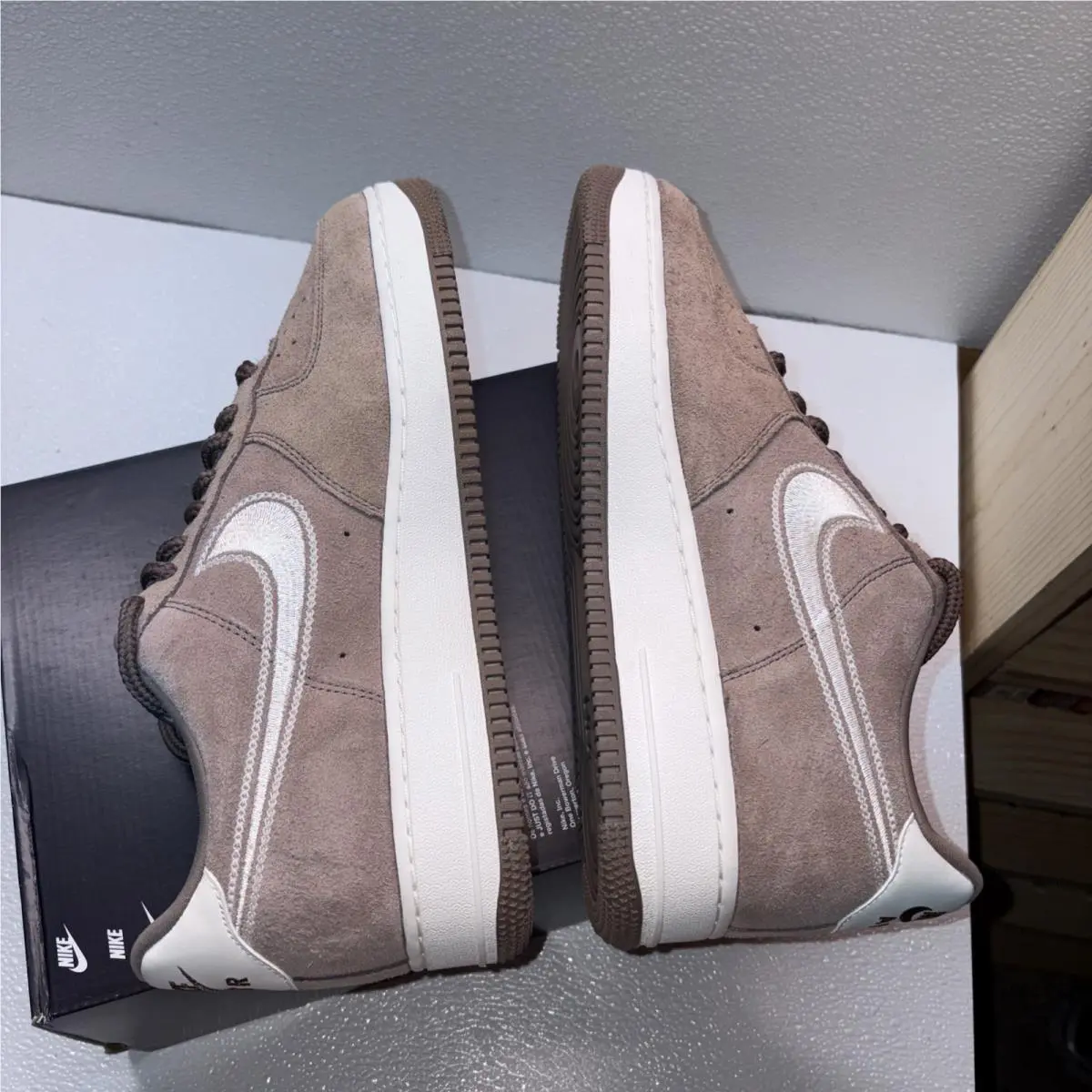 Nike shoes - Nike Air Force 1 - Air Force - HJ4465-200 - Brown 3