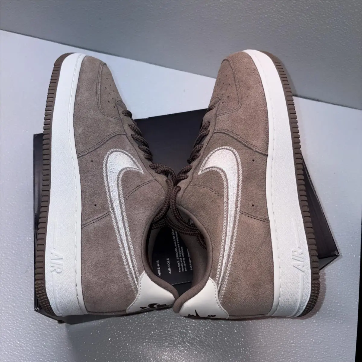 Nike shoes - Nike Air Force 1 - Air Force - HJ4465-200 - Brown 4