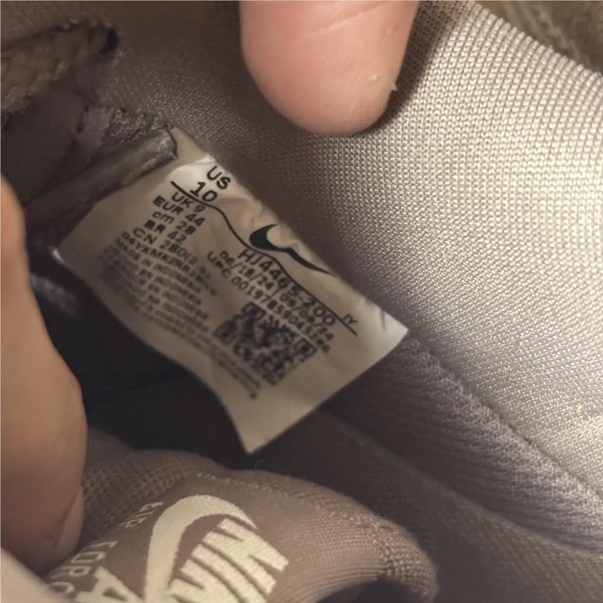 Nike shoes - Nike Air Force 1 `07 LV8 - HJ4465-200 - Brown (UPC: 00197859043286) 6
