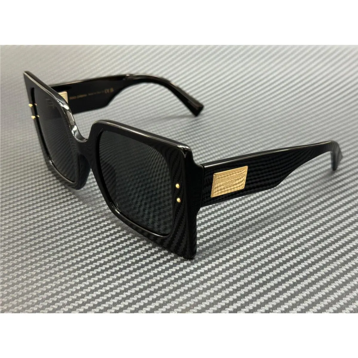 Dolce Gabbana DG4490 501 87 Black Grey Women`s 53 mm Sunglasses