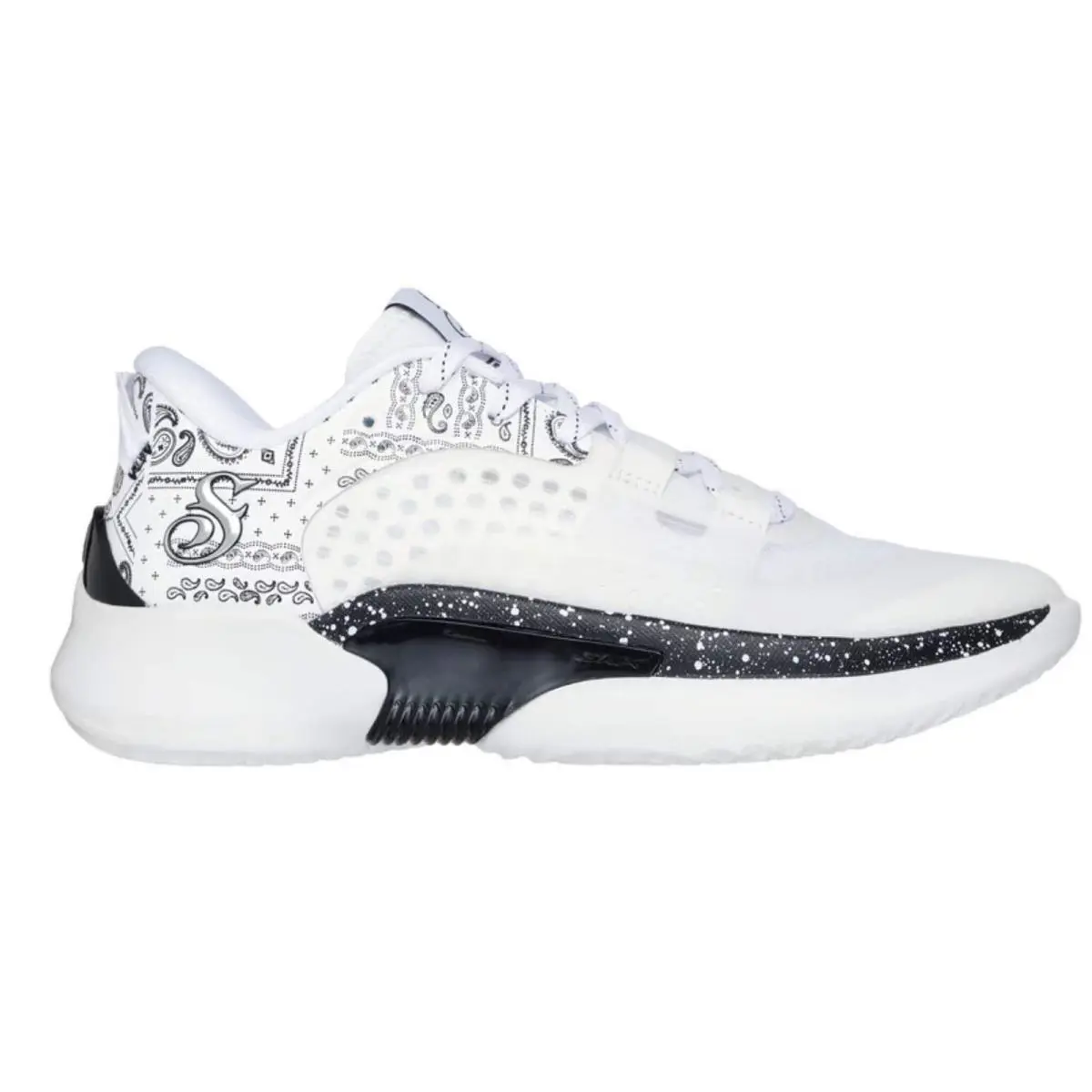 Skechers shoes - SKX Resagrip – Boss Treatment Low - Treatment Low - 251055-WBK - White/ Black, Exterior: White/ Black 0