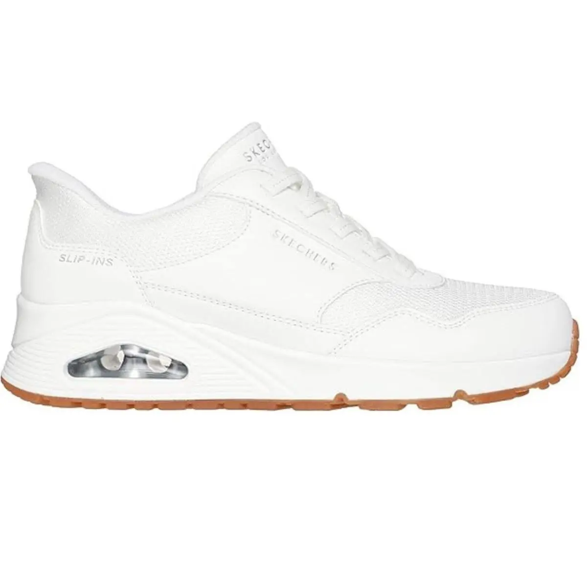 Skechers shoes - Uno - Banksia - Uno Banksia - 177117-WHT - White, Exterior: White 0