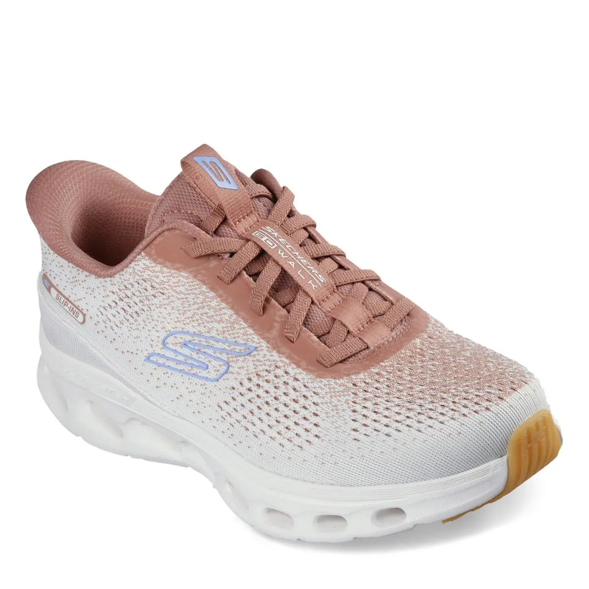 Women`s Skechers Slip-ins: GO Walk Glide-step 2.0 - Nessa Sneaker 125124-NTTN N - Natural