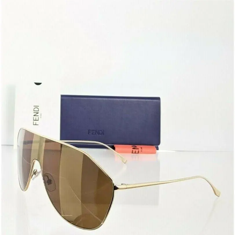 Fendi FF 0405/S Sunglasses 01QEB Frame 0405 Gold Frame