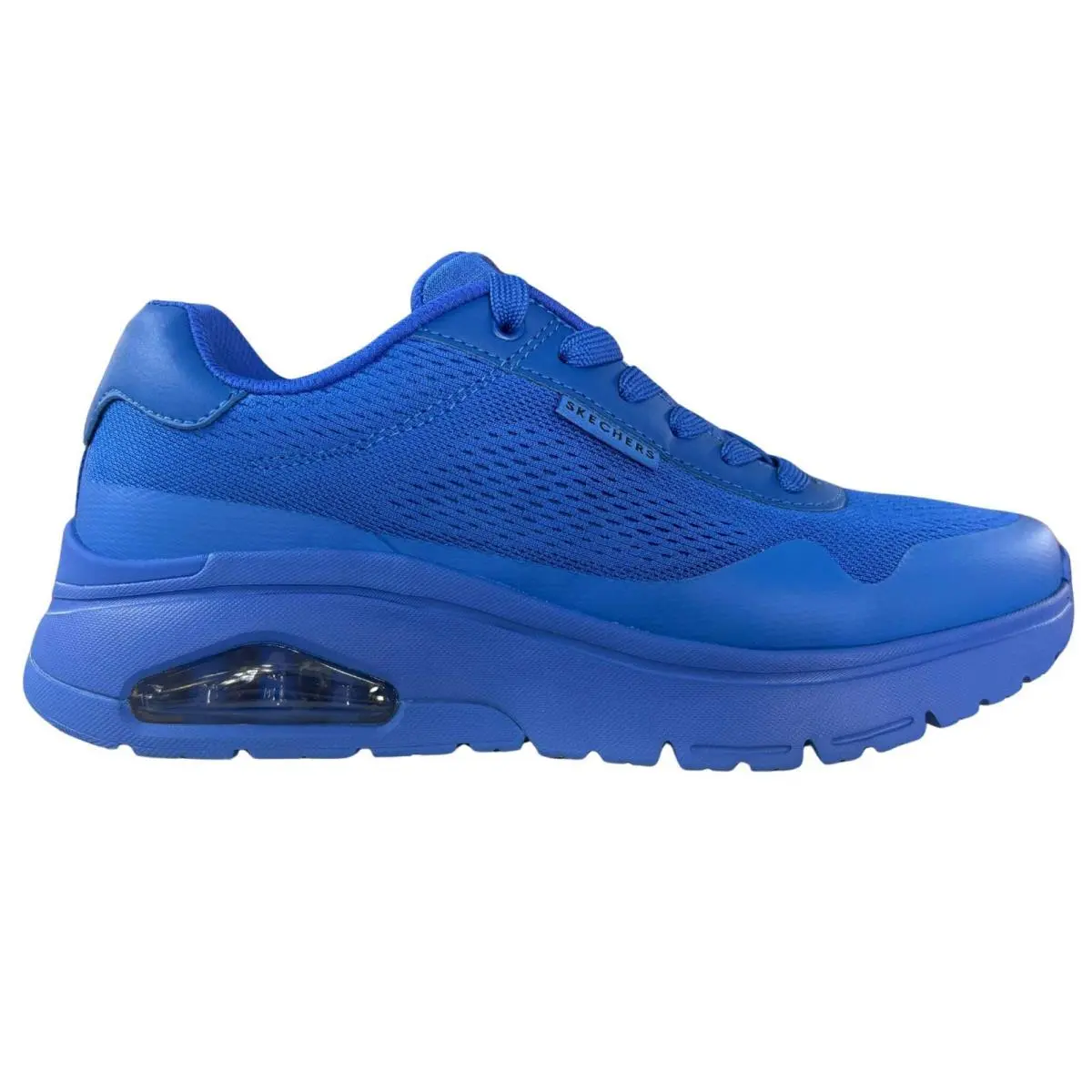 Skechers Men`s 183310 Uno Flex- Spring On Air Blue Casual Shoes