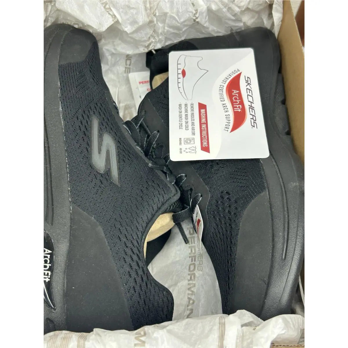 Skechers shoes - Skechers GOwalk Arch Fit - GOwalk Arch Fit - BLACK/BLACK 4