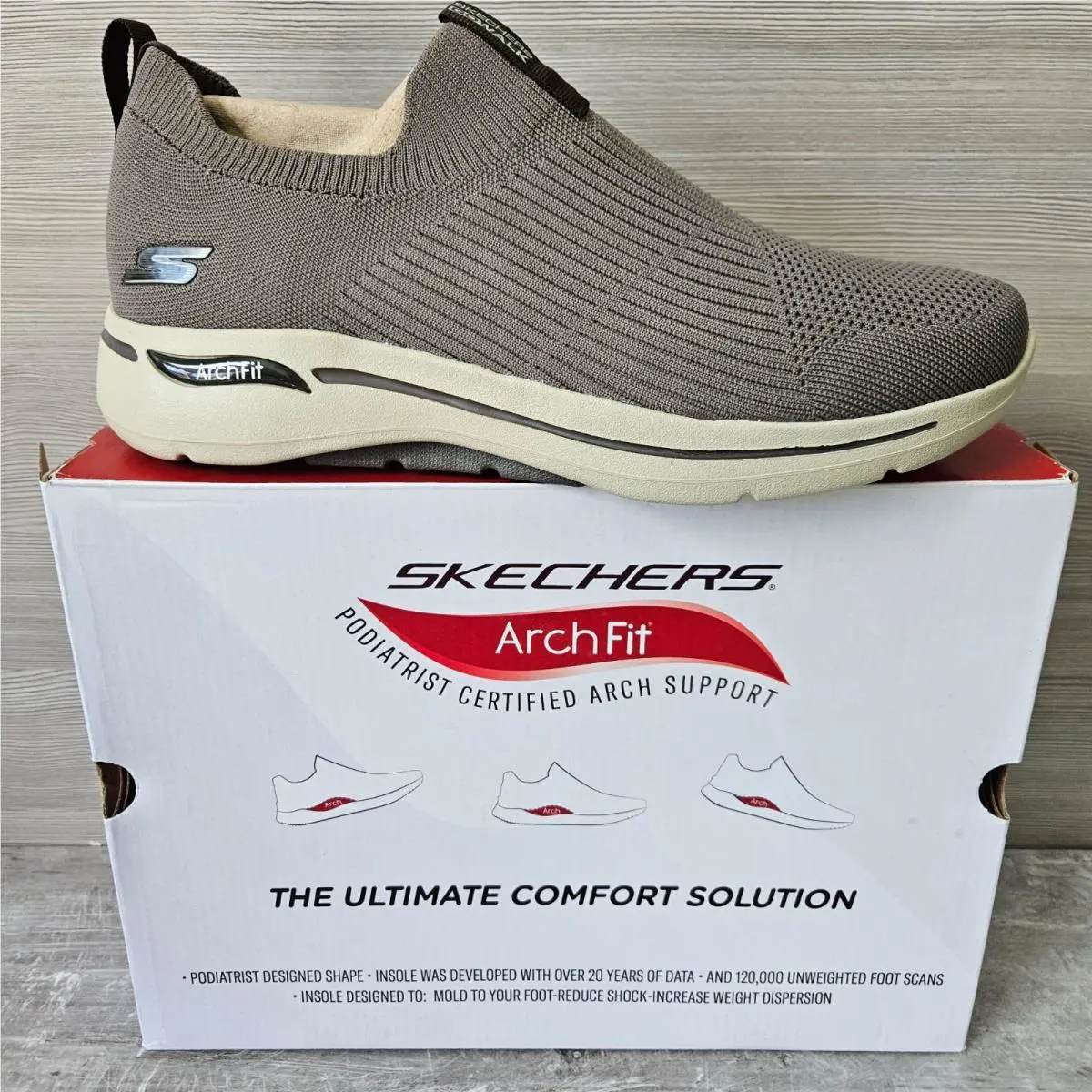 Skechers shoes - Skechers GOwalk 2 - GOwalk - Taupe (UPC: 194428917085) 2