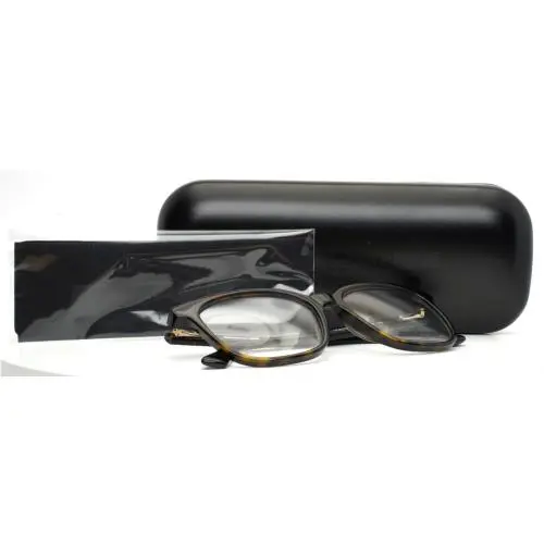 Alexander Mcqueen MQ0276O 002 Tortoise Unisex Square Eyeglasses 52-16-140 B:42