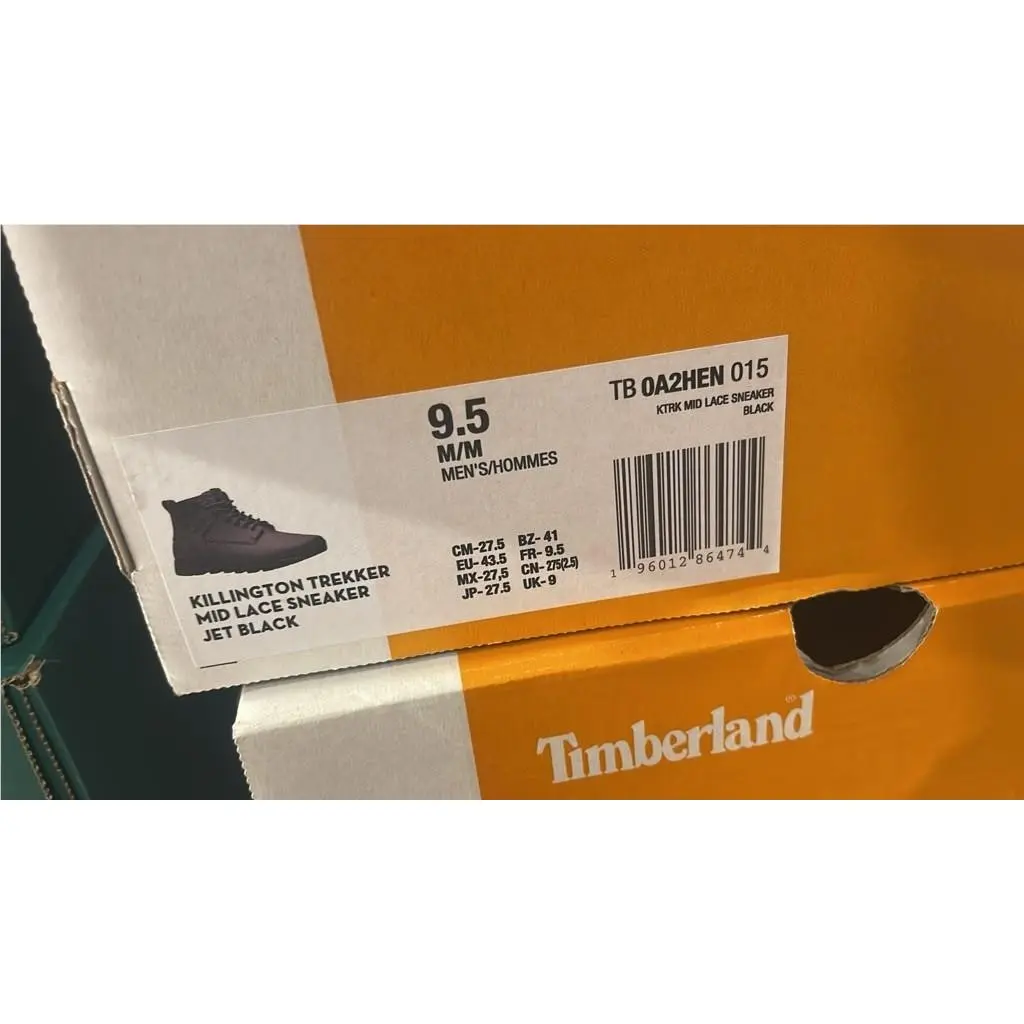 Timberland shoes - KILLINGTON TREKKER - KILLINGTON TREKKER - Black 6