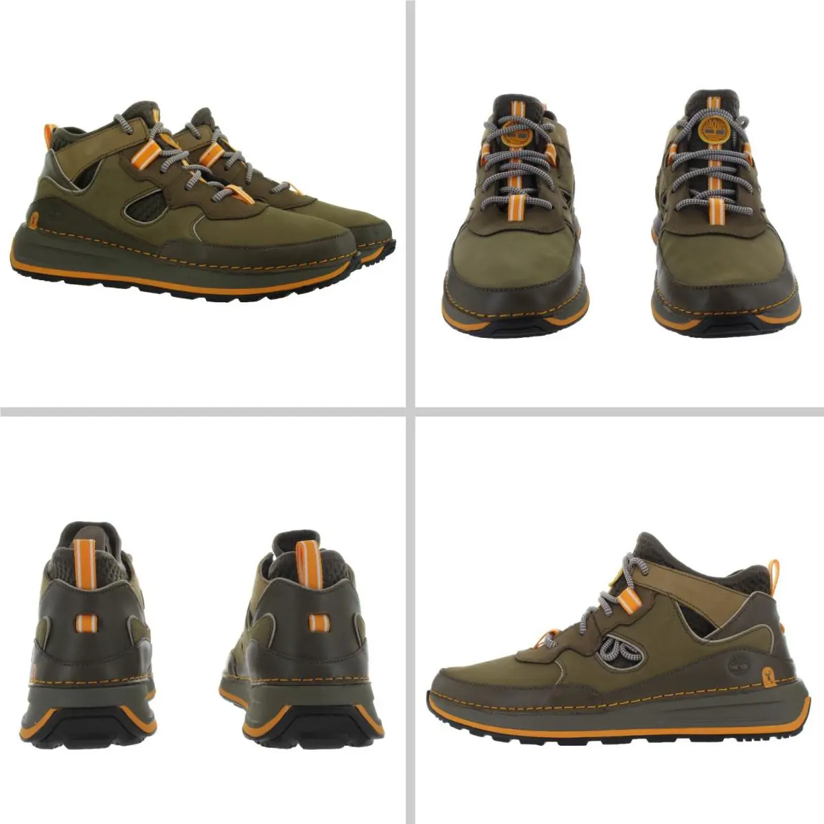 Timberland Women`s Timberloop Mid Hiker Olive Hiker Shoes Size 6 - Olive