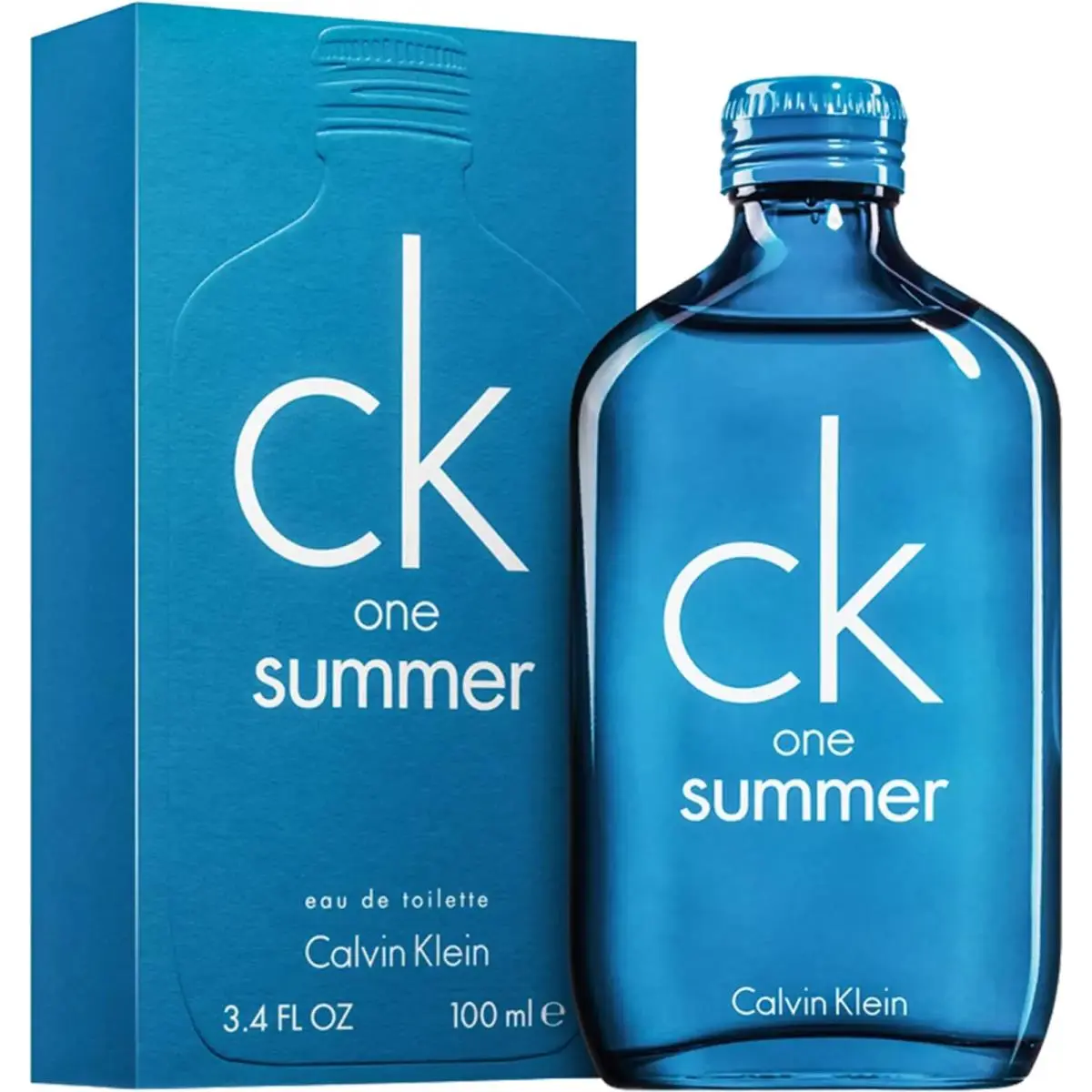 One Summer by Calvin Klein Men Edt 2018 3.4 Floz /100ML Natural Spray
