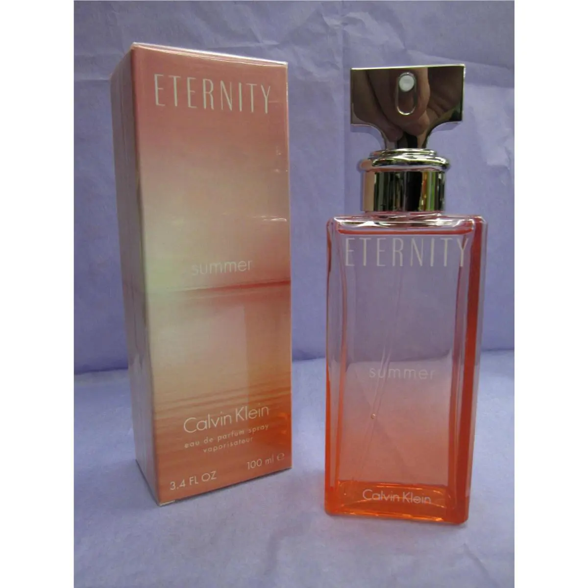 Eternity Summer 2012 Women by Calvin Klein 3.4 FL oz / 100 ML Edp Spray