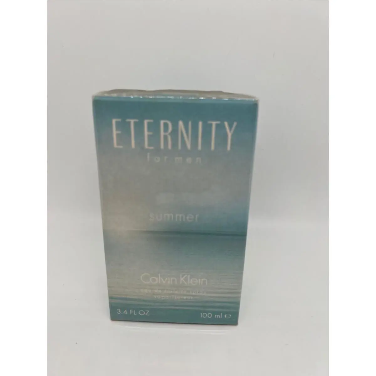 Eternity Men Summer 2012 by Calvin Klein 3.4 FL oz / 100 ML Edt Spray Box