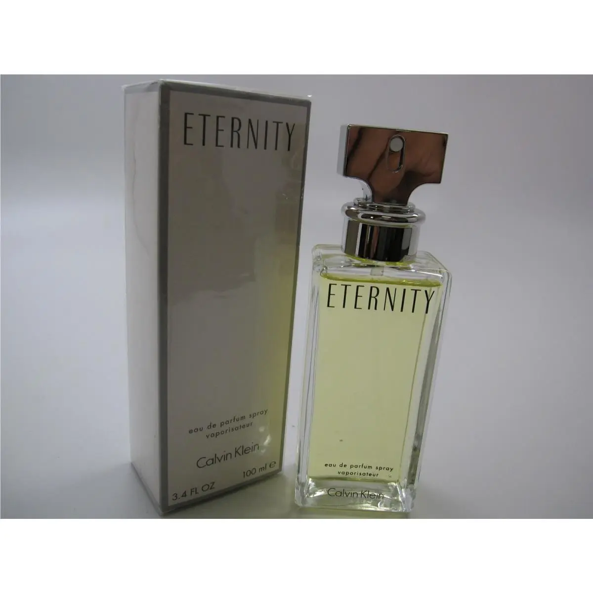 Calvin Klein Eternity For Women 3.4 oz / 100 ML Eau De Parfum Spray Box