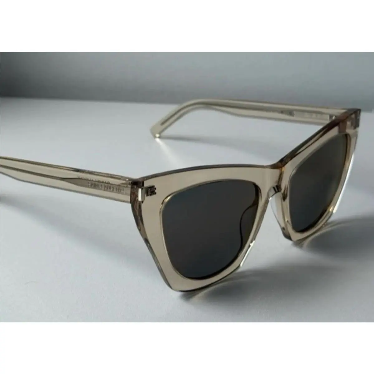 Saint Laurent Kate SL214 023 55 20-145 L Cat Eye Sunglasses IN Mirror by Yves Saint Laurent