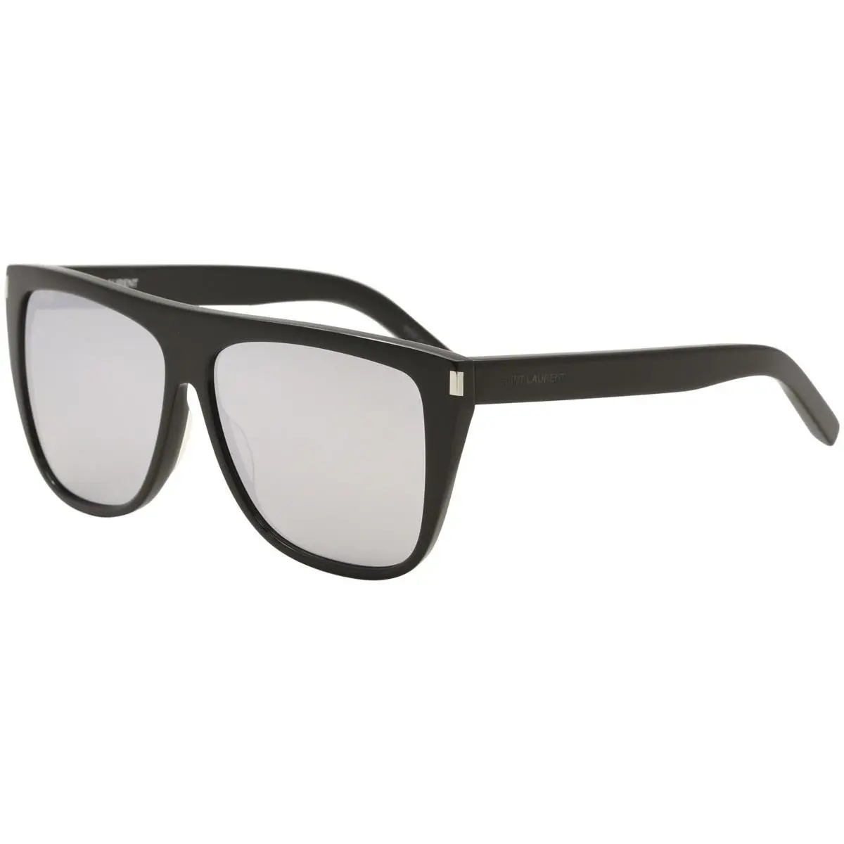 Saint Laurent Women`s SL1 SL-1 008 Black Square Sunglasses 59mm
