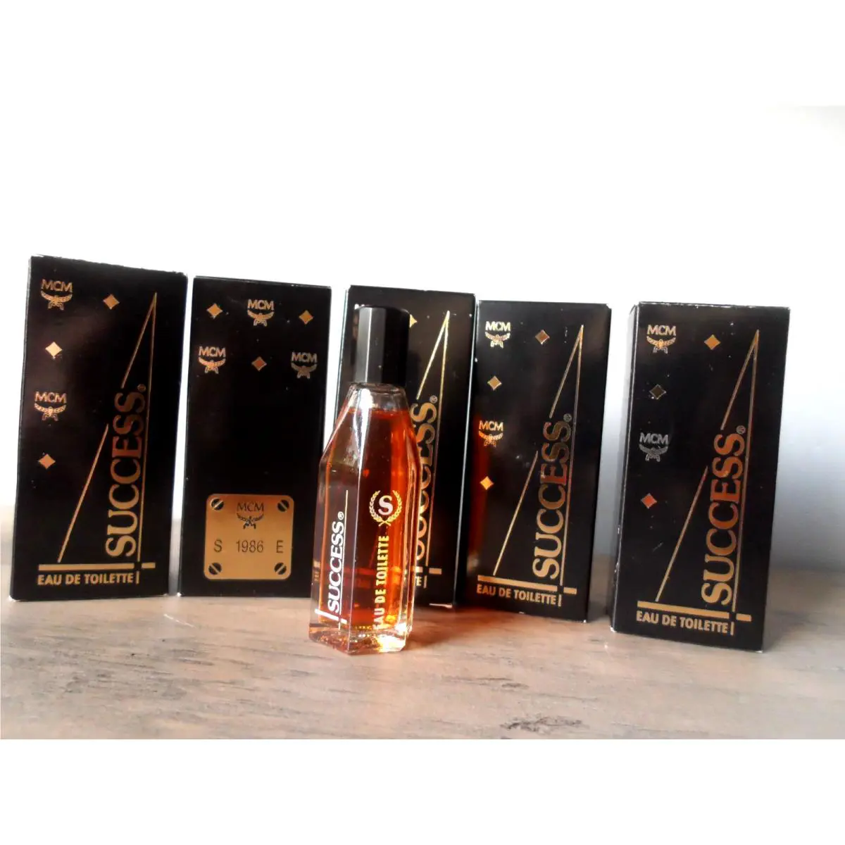 Lot of 5 Success Mcm Edt Miniatures 10 ml / 0.6 oz Total 50 ml = 1.7 oz