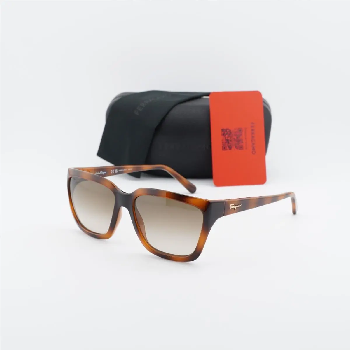 Salvatore Ferragamo SF1018S 214 Havana/green Brown Gradient 59-17-140