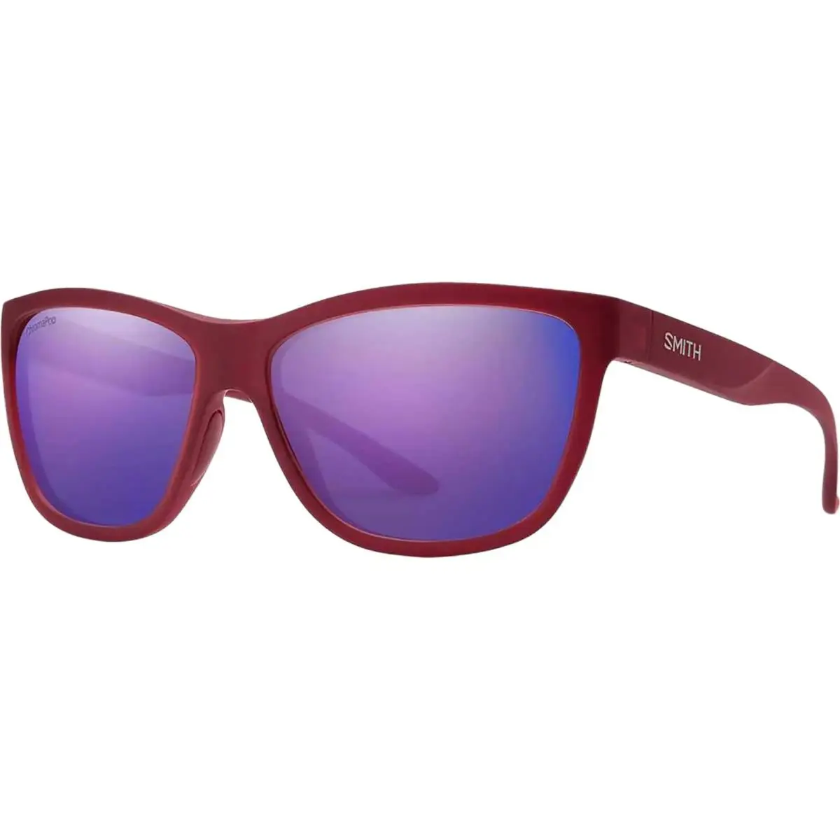 Smith Optics Womens Eclipse Chromapop Lifestyle Maroon/violet OS Sunglasses