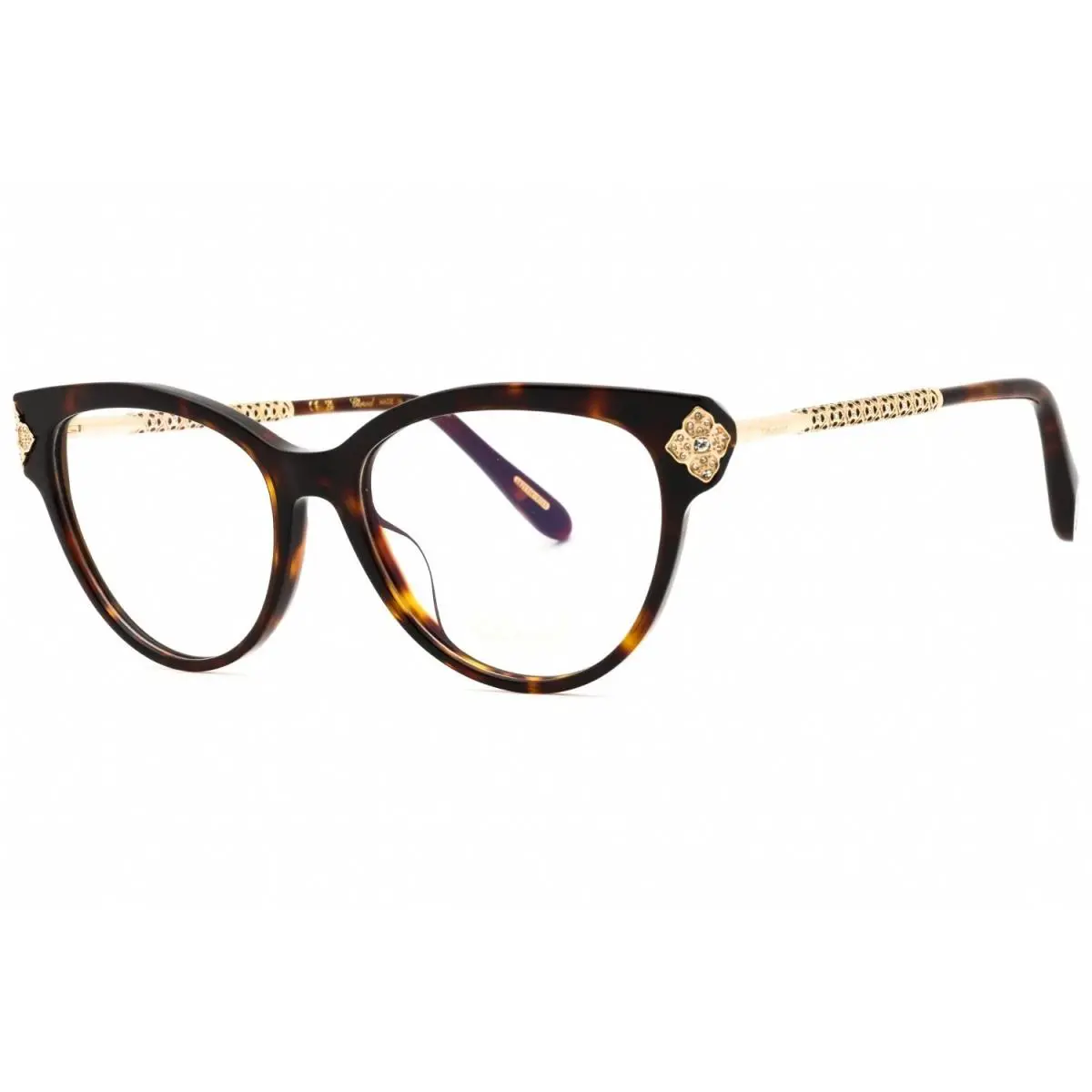 Chopard VCH332S-743-54 Eyeglasses Size 54mm 16mm 140mm Brown Women - brown, Frame: brown