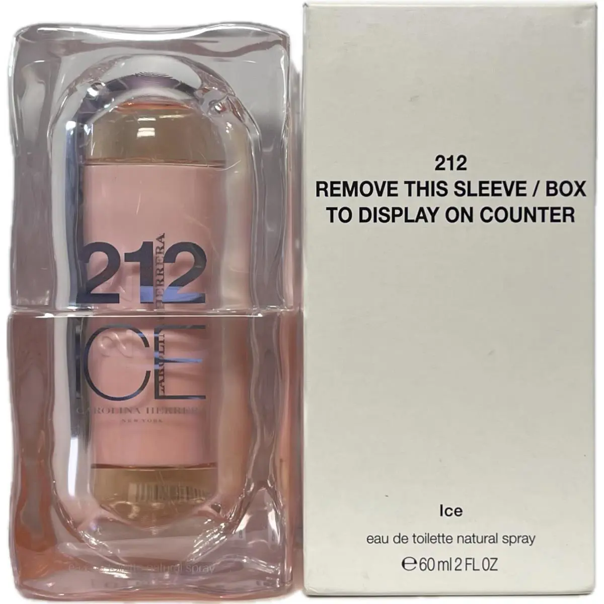 212 on Ice by Carolina Herrera 2.0 Fl.oz 60ml Eau De Toilette Spray