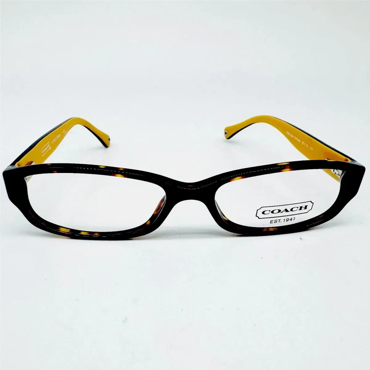 Coach HC 6001 Emily 5055 Women`s Eyeglasses 50-15-135mm Dark Tortoise NO Case