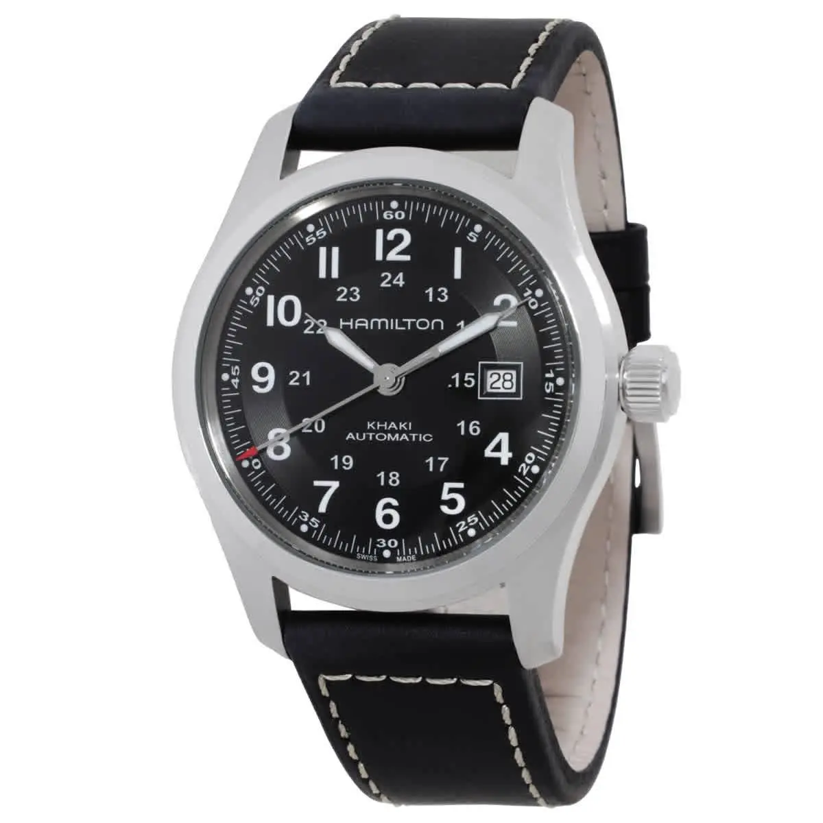 Hamilton Khaki Field Automatic Black Dial Men`s Watch H70605733