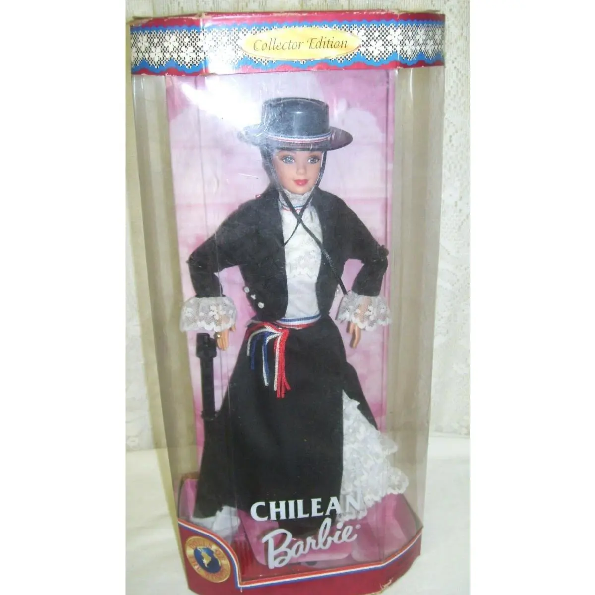1997 Vintage Barbie Doll of The World Chile Mib