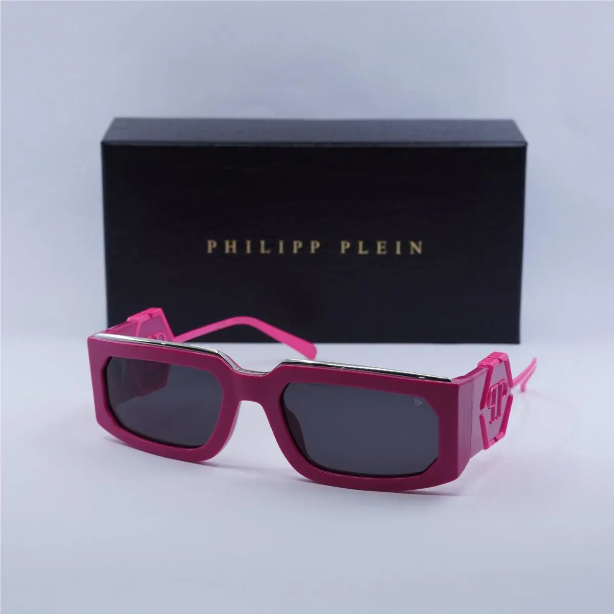 Philipp Plein SPP119M Rose Venus 07BE Polished Fuchsia/silver/grey