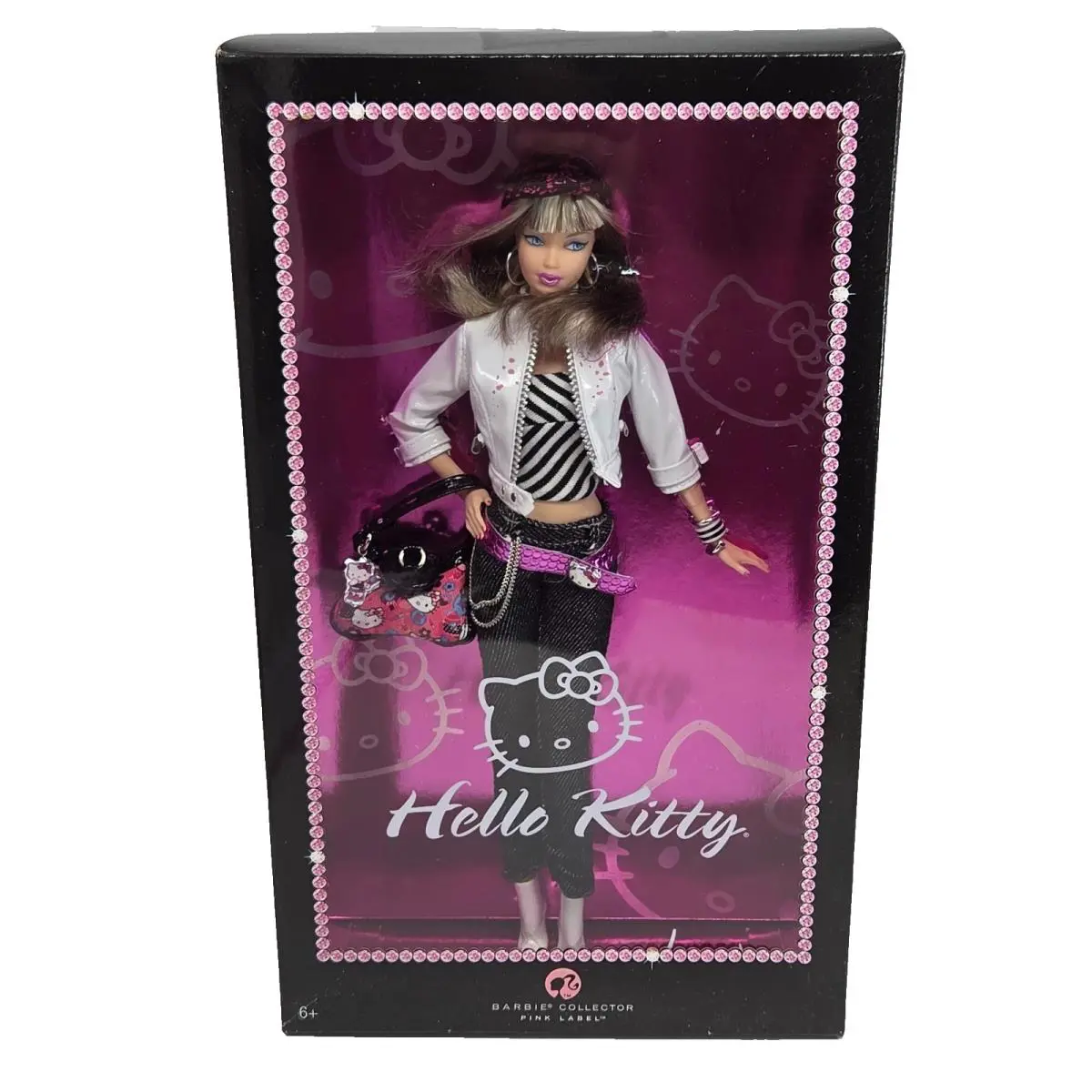 Hello Kitty Barbie Doll Pink Label Mattel 2007 L4687 Sanrio