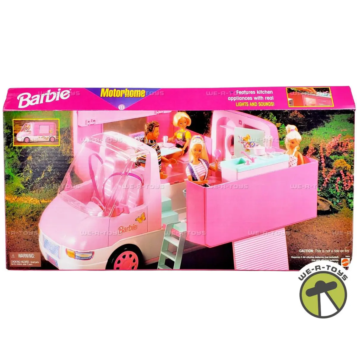 Barbie Motorhome 1996 Lights and Sounds Mattel 14614