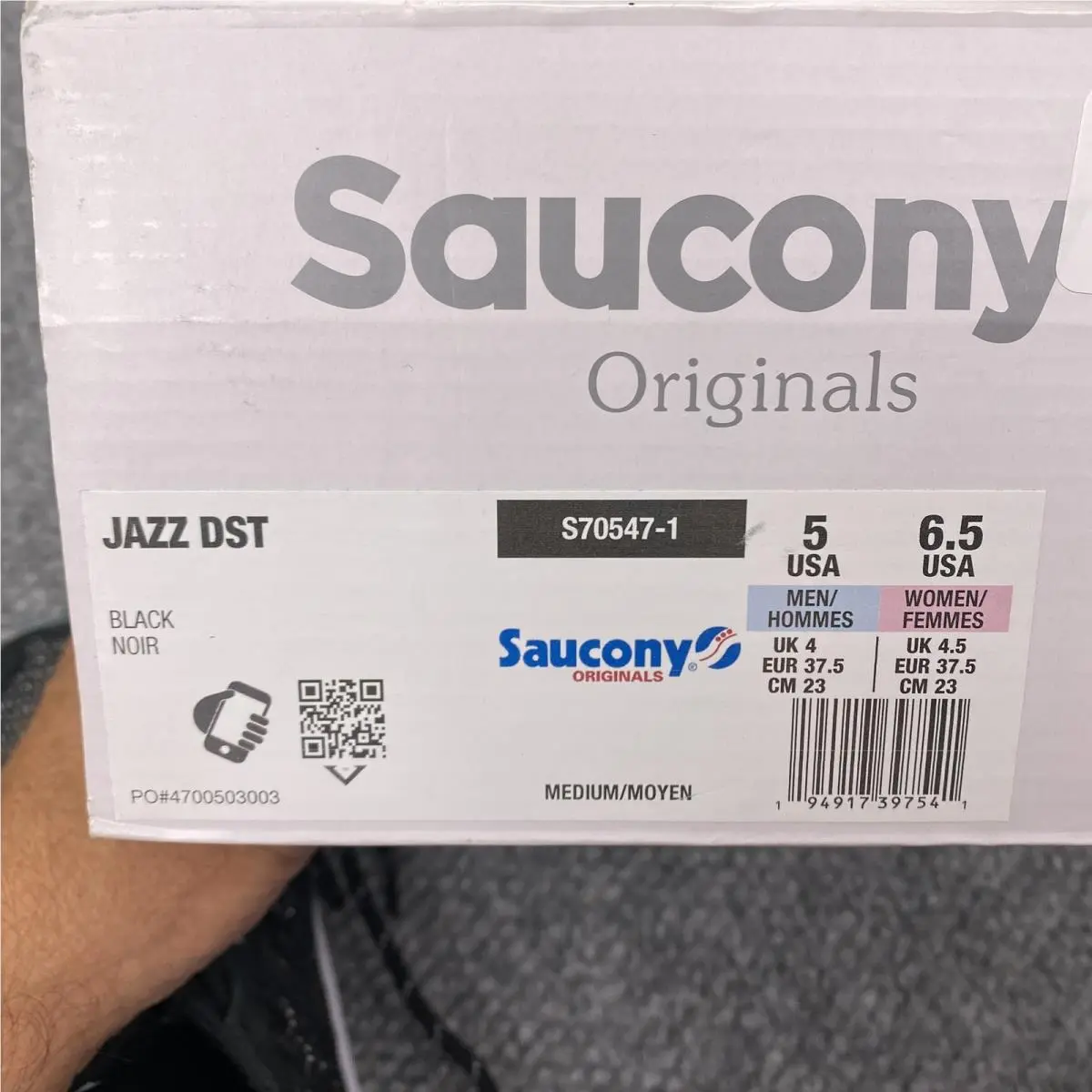 Saucony shoes - Saucony Jazz DST - Jazz DST - S70547-1 - Black 14