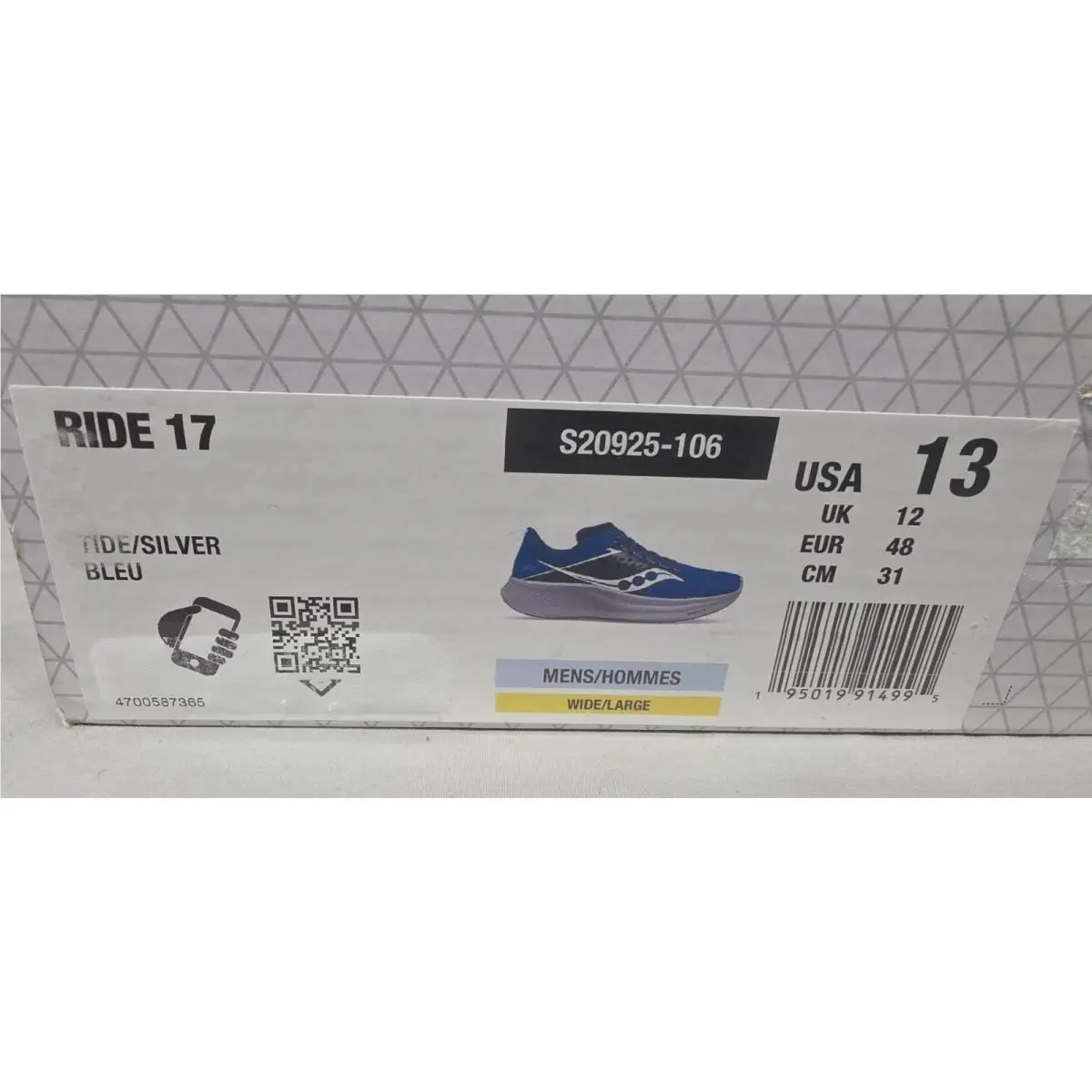 Saucony shoes - Saucony Ride 17 - Ride - S20925-106 - Multicolor 5