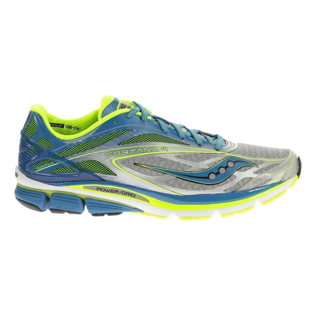 Saucony shoes - S202401040 - S20240-1-040 - Silver/Blue/Citron (UPC: 018473218228) 0