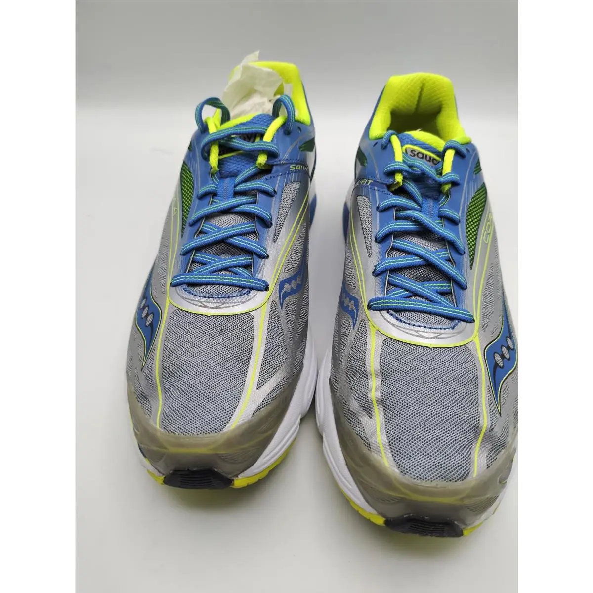 Saucony shoes - S202401040 - S20240-1-040 - Silver/Blue/Citron (UPC: 018473218228) 6