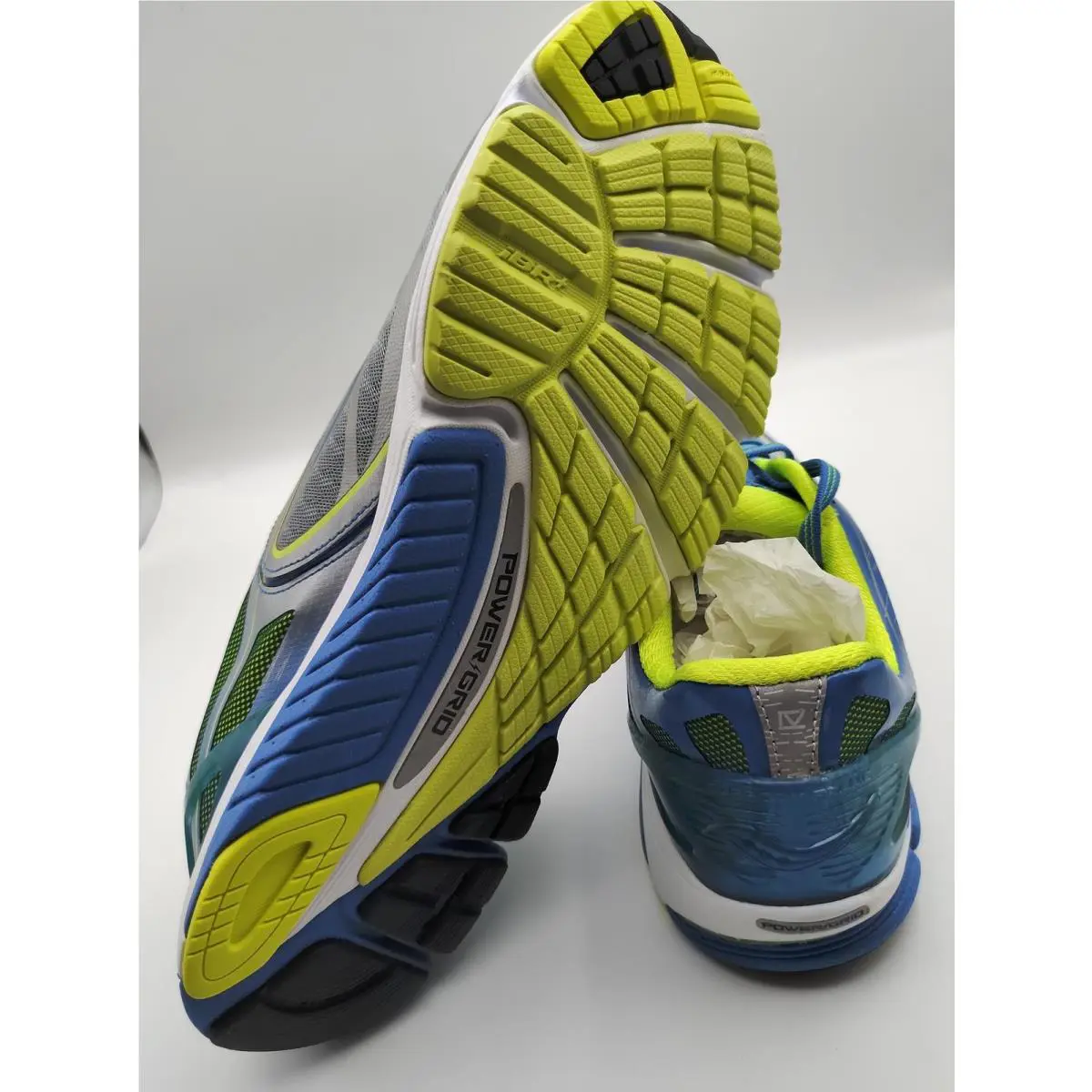 Saucony shoes - S202401040 - S20240-1-040 - Silver/Blue/Citron (UPC: 018473218228) 7